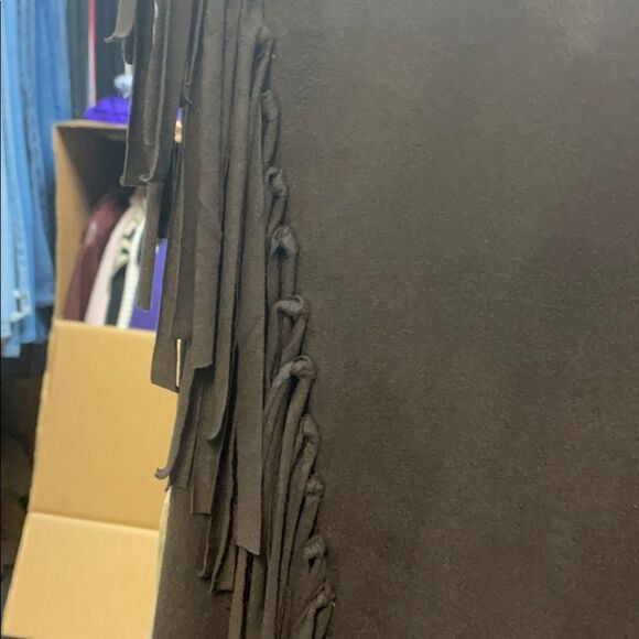 Catwalk Junkie fringe suede like top - Picture 2 of 6